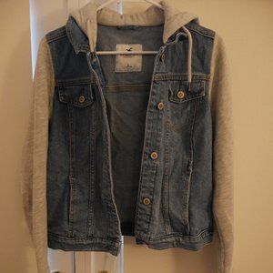 Hollister Jean Jacket Hoodie